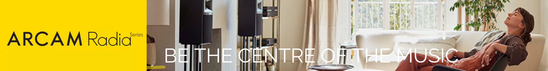 Arcam be the centre of the music